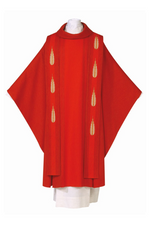 Chasuble with Overlay Stole - JG102-8226R