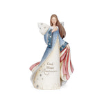God Bless America Angel 7.5"h - LI12285