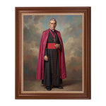 Fulton Sheen framed art-13-1/2" x 16-9/16"-TA127594
