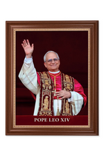 Pope Leo XIV Framed Portrait - 13-1/2" x 16-1/2" - TA127567B