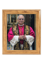 Pope Leo XIV Framed Portrait - 10" x 12" - TA133LW567C