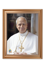 Pope Leo XIV Framed Portrait - 13-1/2" x 16-1/2" - TA129567D