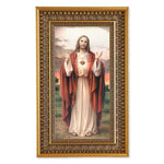 Sacred Heart of Jesus framed art-TA153-5105