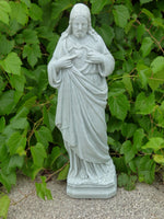 Concrete Sacred Heart 25"