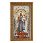 St. Joseph and Christ Child framed art-TA154-5627