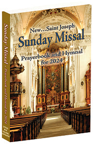 St. Joseph Sunday Missal Prayerbook And Hymnal For 2024 - GF202404