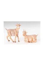 2PC Set Goat Figure 5" Fontanini - LI54030-Inspirational Gifts-Fontanini-Michigan Church Supply