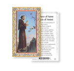 St Francis Prayer for Peace Holy Cards - TA734311