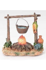 3.75" LED Campfire w/Pot for 5" Fontanini - LI59532-Inspirational Gifts-Fontanini-Michigan Church Supply