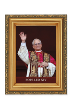 Pope Leo XIV Framed Portrait - 5-1/2" X 7" - TA461567B