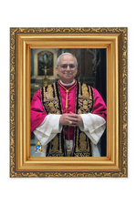 Pope Leo XIV Framed Portrait - 5-1/2" X 7" - TA461567C