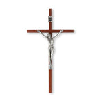10" Walnut Crucifix - TA5012
