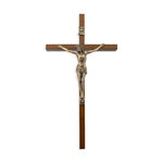 10" Walnut Crucifix - TA5311