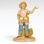 Lorenzo Cheese Peddler 5" Fontanini - LI54139