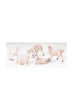 5PC Set White Sheep 5" Fontanini - LI72539-Inspirational Gifts-Fontanini-Michigan Church Supply