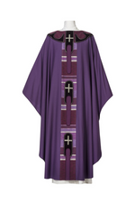 Cathedral Chasuble - Purple