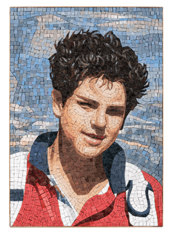 Blessed Carlo Acutis Venetian Mosaic - HD600250M