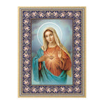 Immaculate Heart plaque-TA68201