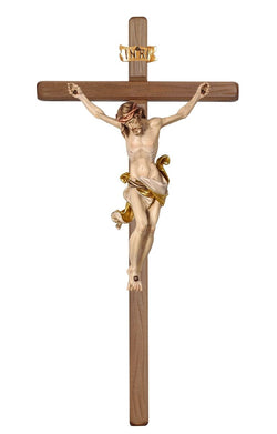 Dark Leonardo Crucifix with White Colored Cloth - MX703000DW