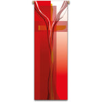 Cross motif banner-WN766-7528