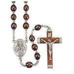 Brown Rosary-TA165BN