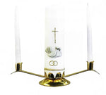 Dove marriage candle set-SW8411DV