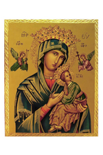 Our Lady of Perpetual Help Plaque - ZWF814