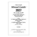 St Joseph Annual Missal Guide - GF920G