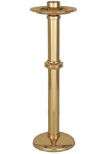 Altar Candlestick - QF25C15-Church Life-Empire Bronze-Satin-Michigan Church Supply