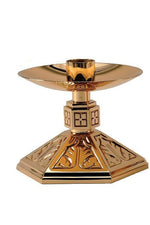 Altar Candlestick - QFS99C42-Church Life-Empire Bronze-Satin-Michigan Church Supply