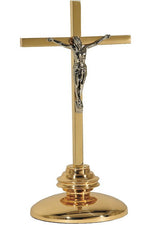 Altar Crucifix - QF25AC15-Church Life-Empire Bronze-Satin-Michigan Church Supply