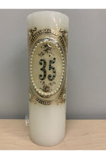 Anniversary Pillar Candle - GG-ANNIVERSARY-Church Life-Michigan Church Supply-35-Michigan Church Supply