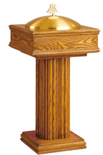 Baptismal Font - QF28BF28-Church Life-Empire Bronze-Michigan Church Supply