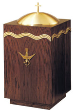 Baptismal Font - QF86BF19-Church Life-Empire Bronze-Michigan Church Supply