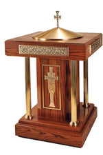 Baptismal Font - QF90BF35-Church Life-Empire Bronze-Michigan Church Supply