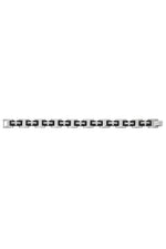 Black and Stainless Cross Bracelet UZBR890-Jewelry-McVan-Michigan Church Supply