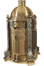 Bronze Tabernacle - QF91TAB35-Church Life-Empire Bronze-High Polish Finish-With Dome QF91TA35-WDHP-Michigan Church Supply