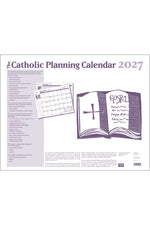 *Pre-Order* Catholic Planning Calendar 2027 - 22" x 17" - OW10542