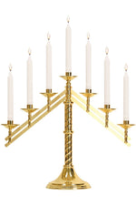 Candelabra - MIK1132-Church Life-Koley-3 - Light w/ 5" Base-Michigan Church Supply