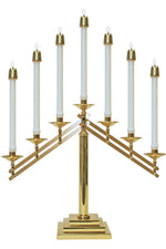 Candelabra - MIK1352-Church Life-Koley-Polished Brass-Michigan Church Supply