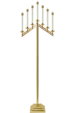 Candelabra - MIK1356-Church Life-Koley-Polished Brass-Michigan Church Supply