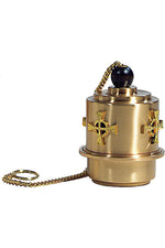 Censer & Boat - QF48CEN17-Church Life-Empire Bronze-Censer & Boat -high polish-Michigan Church Supply