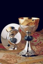 Chalice and Paten - EW1010-Church Life-Molina/Artistic Silver-Chalice and Paten-Michigan Church Supply