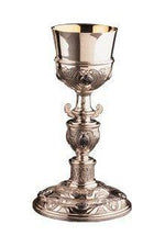 Chalice and Paten-EW2920-Church Life-Molina/Artistic Silver-Brass Silver Plated Gold Lined-Michigan Church Supply