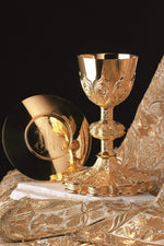 Chalice and Paten with Ring-EW2445-Church Life-Molina/Artistic Silver-Inner Cup Sterling Silver-Michigan Church Supply