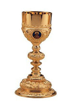 Chalice and Paten with Ring-EW2502-Church Life-Molina/Artistic Silver-Michigan Church Supply