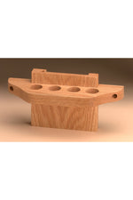 Combination Cup Holder and Card Rack-RU375-Church Life-Flynn MFG-RU375-2-Michigan Church Supply