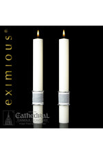 Complementing Side Altar Candles - Way of the Cross-Church Life-Cathedral Candle-1-1/2" x 17" - GG79952602-Michigan Church Supply