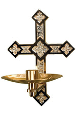 Consecration Candle Holder - QF26CCH14-Church Life-Empire Bronze-Satin-Michigan Church Supply