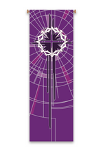 Crown of Thorns Banner - WN7517-Church Life-Art Studio Slabbinck-Michigan Church Supply